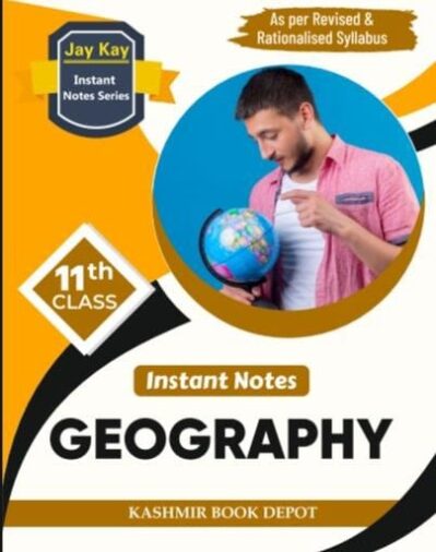 JayKay Instant Notes Geography Class 11th